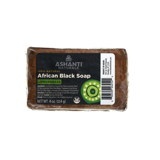 afrikansk sort sæbebar citrongræs 4 Oz.