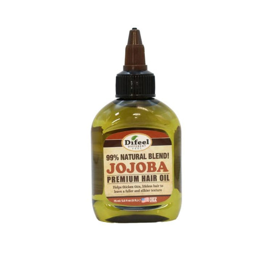 Difeel Premium hårolie Jojoba, 2,5 Oz.